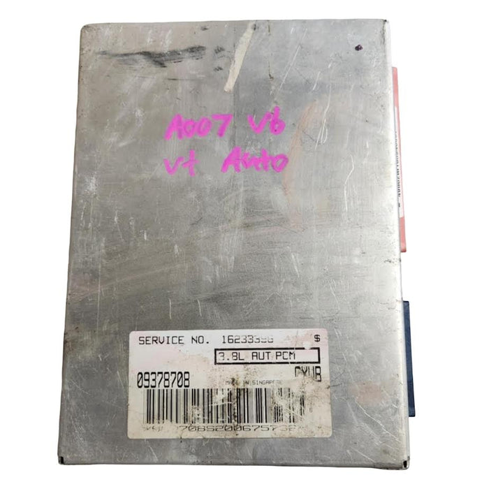 A007 - VT 2001 V6 - HOLDEN COMMODORE - ECU V6 AUTO - SERVICE #16233396