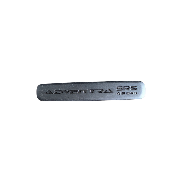 A205 - VZ ADVENTRA WAGON - "ADVENTRA" SRS Airbag Badge