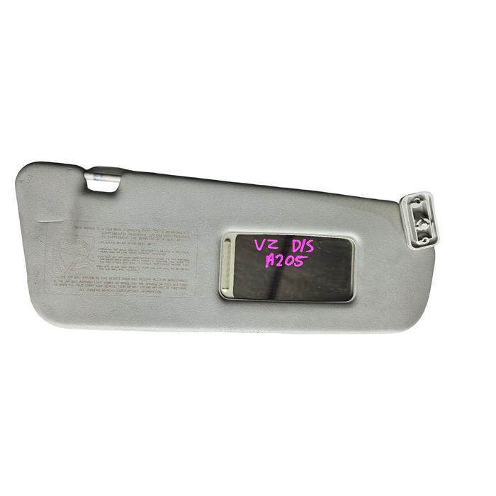 A205 - VZ ADVENTRA WAGON - Sunvisor (DRIVER'S)