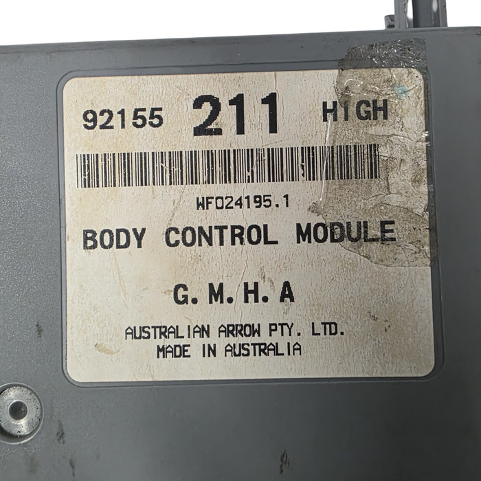 E001 - VY Holden Calais / WK Holden Caprice - Body Control Module (211 HIGH)