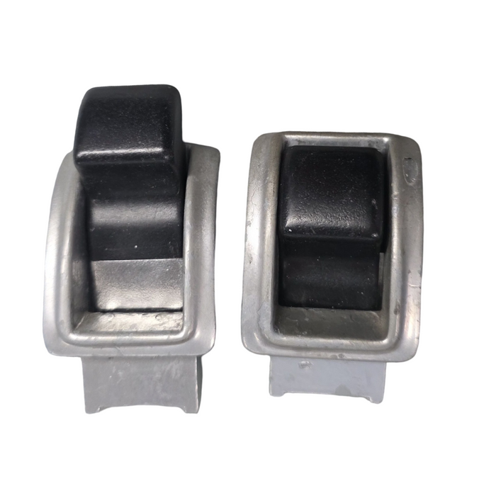 VS Holden Commodore - Internal Door Lock Set - Silver & Black