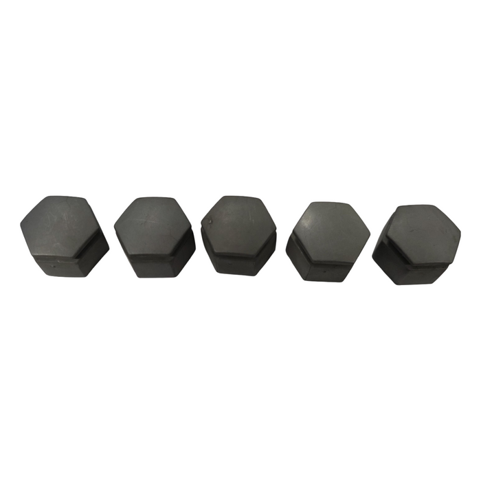 VE Holden Commodore - 22mm Wheel Nut Covers Grey (5 pack)