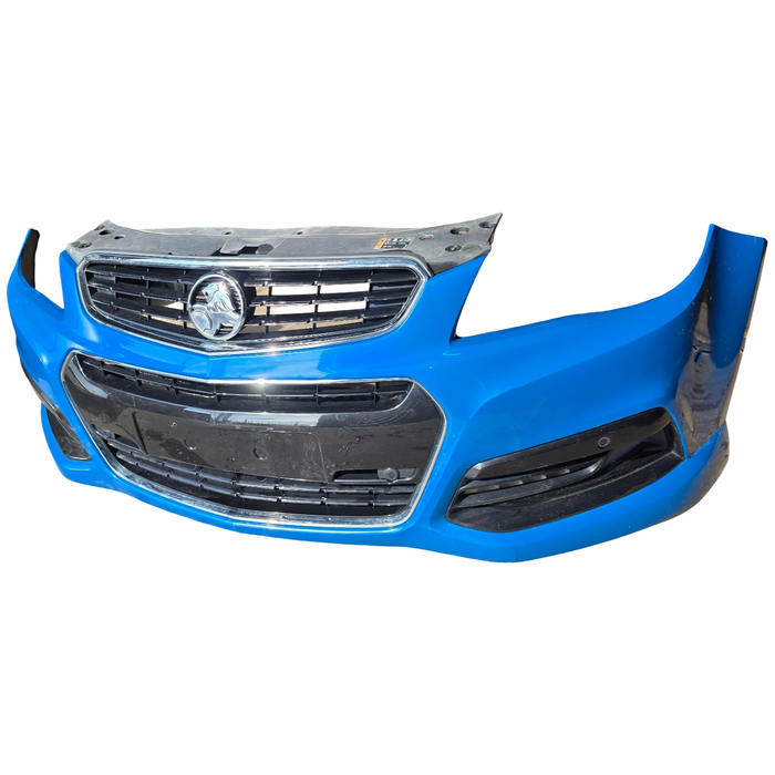DA001 - VF Holden Commodore Series I SSV, SS - Front Bar w/ Grilles and DRL Lights