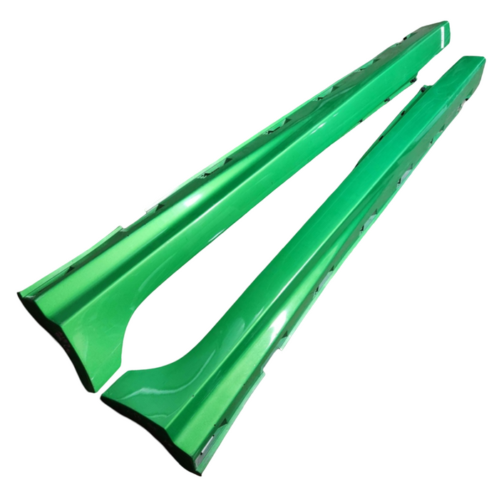 A153 - VE SV6 HOLDEN COMMODRE - Skideskirt (PAIR) Atomic Green