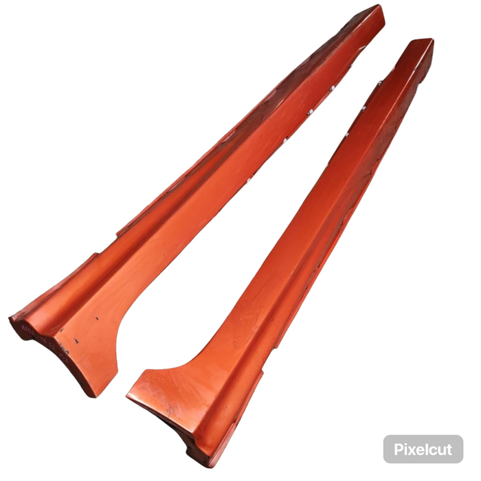 A158 - VE SS Holden Commodore Sedan - Sideskirts (PAIR) Ignition Orange