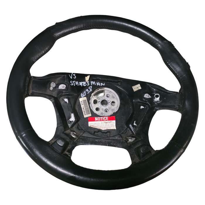 A038 - VS Statesman - Leather Steering Wheel
