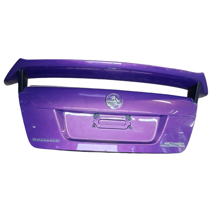 DA001 - VE SS Holden Commodore - Bootlid with Wing - PAINT CODE Morpheus Purple #448N