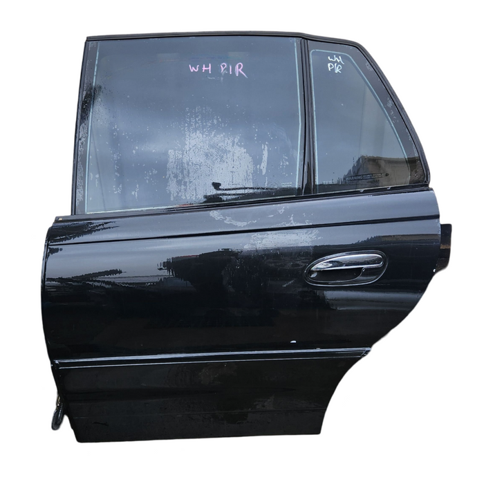 WH - HOLDEN STATESMAN - PASSENGER REAR DOOR - PAINT CODE BLACK