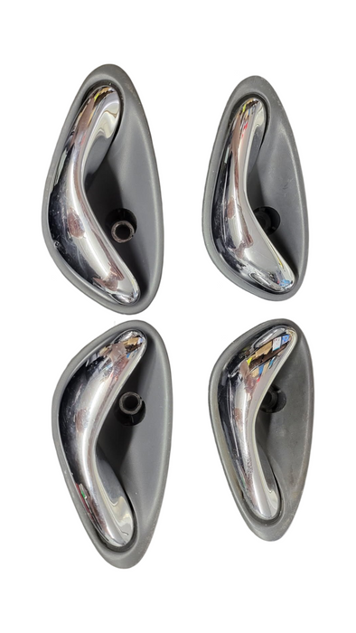 VT/WH/VX/VY/VK/VZ/WL - INTERNAL DOOR HANDLES - GREY/CHROME