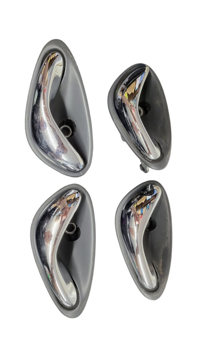 VT/WH/VX/VY/VK/VZ/WL - INTERNAL DOOR HANDLES - GREY/CHROME