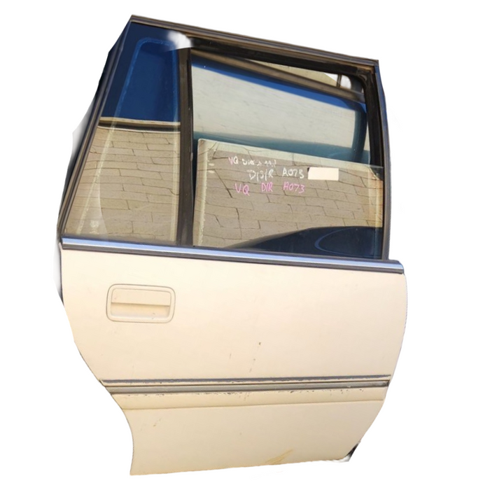 A073 - VQ HOLDEN STATESMAN - DOOR DRIVERS REAR - PAINT CODE ALASKAN WHITE #J064