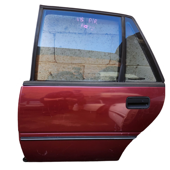 A072 - VS HOLDEN COMMODORE - PASSENGER REAR DOOR - PAINT CODE RED