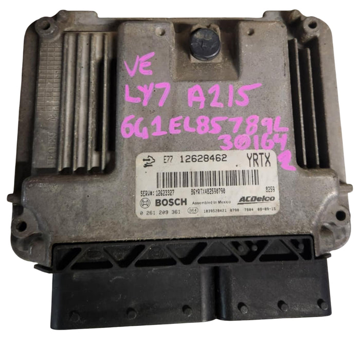 A215 - VE 2008 - HOLDEN COMMODORE WAGON - ECU AUTO LY7 - SERVICE #12623327