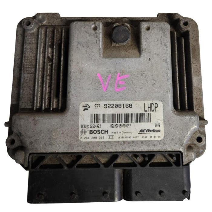 VE V6 HOLDEN COMMODORE - ECU V6 AUTO - SERVICE #12614423