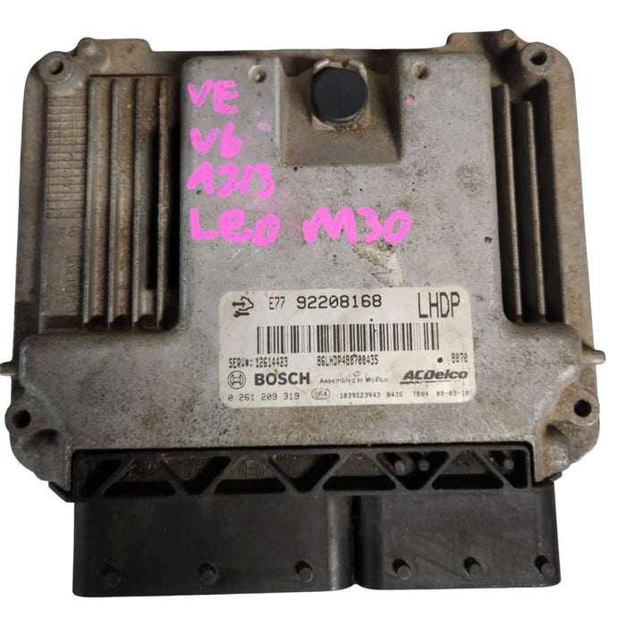 A213 - VE HOLDEN COMMODORE 2008 - ECU LEO M30 V6 - SERVICE # 12614423