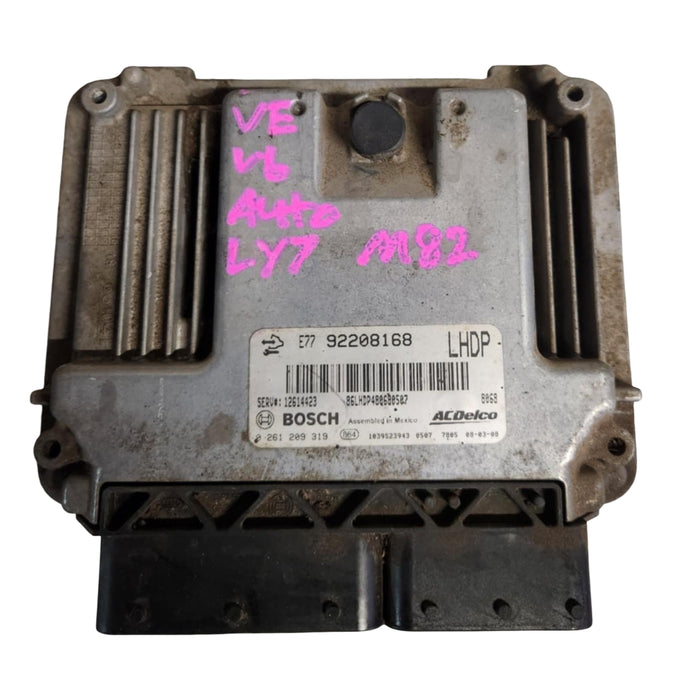 VE V6 - HOLDEN COMMODORE - ECU M82 AUTO LY7 - SERVICE #12614423