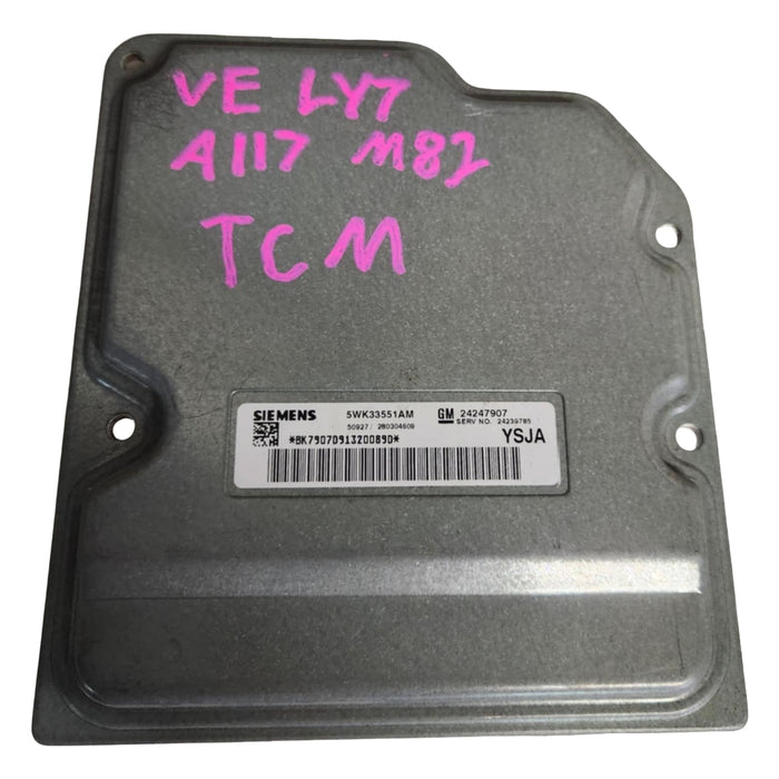 A117 - VE 2009 HOLDEN COMMODORE - TRANSMISSION CONTROL MODULE M82 LY7 - SERVICE #24239785