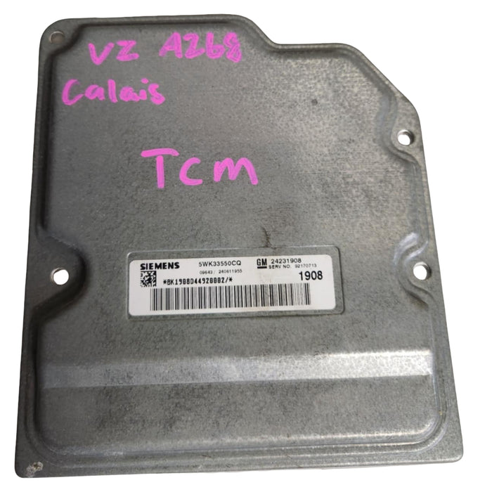 A268 - VZ HOLDEN CALAIS SEDAN 02/2005 - Transmission Computer (V6 5 Speed M82) - SERVICE #92170713