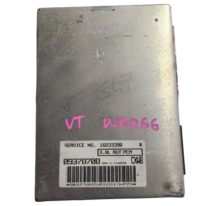 WA066 - VT - ECU service #16233396