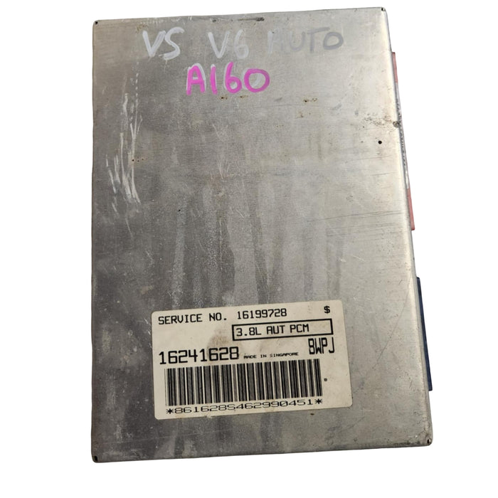 A160 - VS HOLDEN COMMODORE - ECU AUTO M30 V6 - SERVICE #16199728