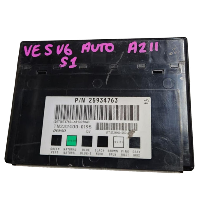 A211 - VE SV6 WAGON - BCM AUTO M82 - 2008 PN #25934763