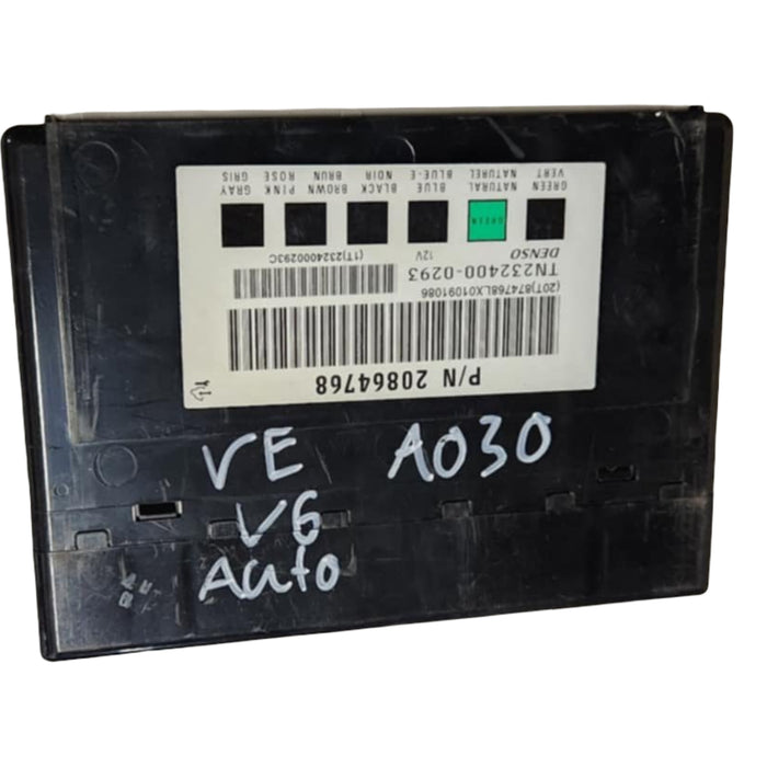 A030 - VE V6 HOLDEN COMMODORE SEDAN - BCM AUTO - 2010 PN #20864768