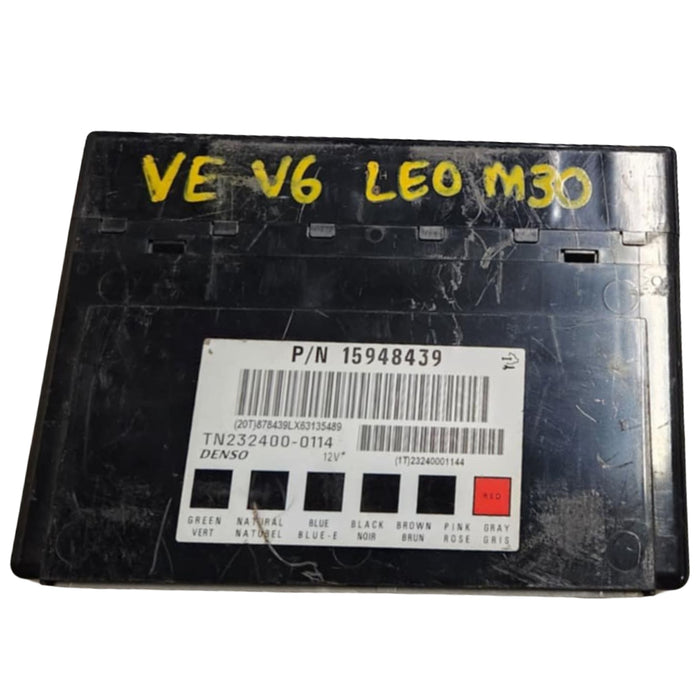 VE HOLDEN COMMODORE - BODY CONTROL MODULE V6 LEO AUTO M30 - PN #15948439