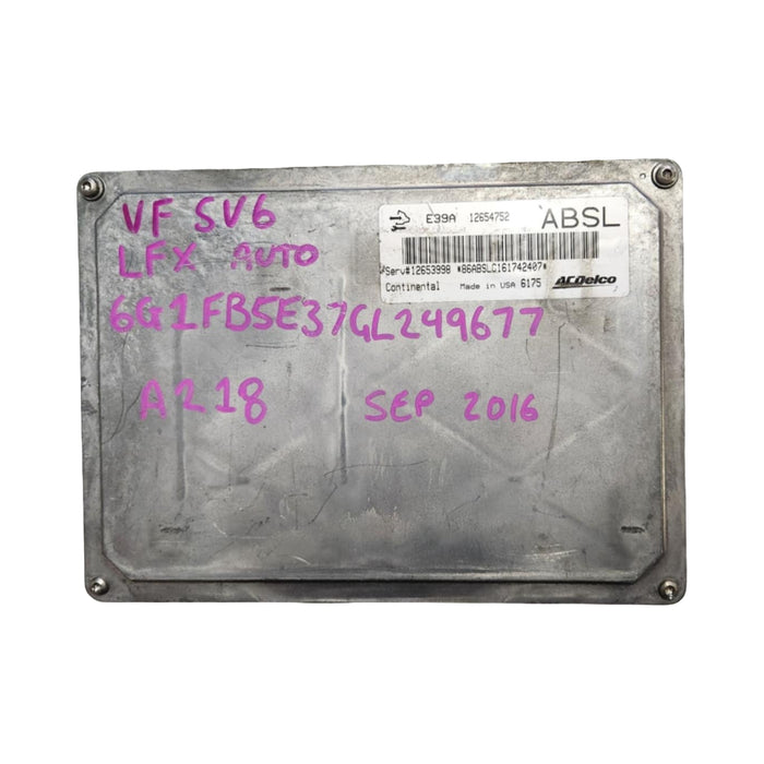 A218 - VF 2016 Holden Commodore - ECU AUTO V6 - SERVICE #12653998