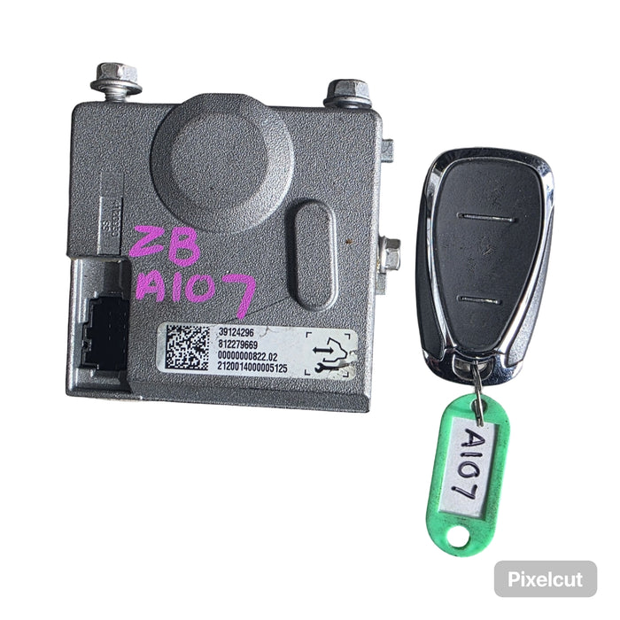 A107 - ZB HOLDEN COMMODORE - Key Fob w/ Steering Lock Module