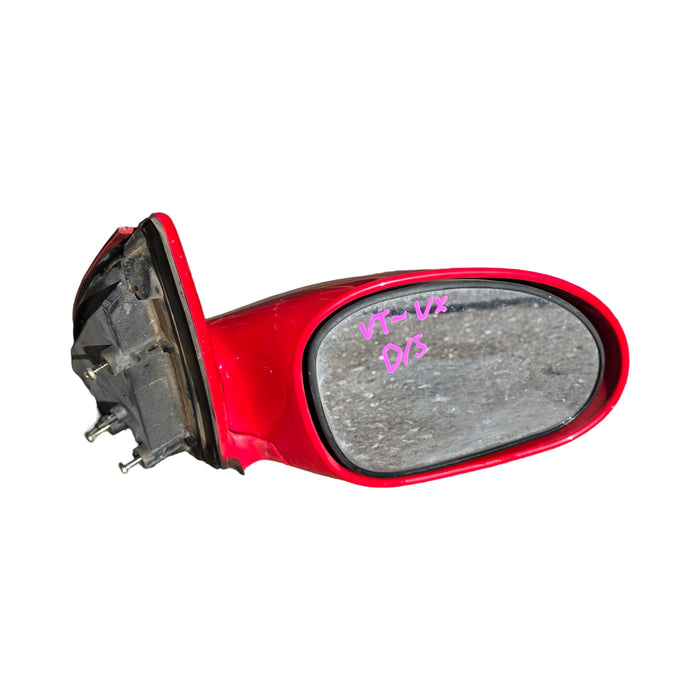 PH006 - VT / VX HOLDEN COMMODORE - DRIVER'S SIDE MIRROR - RED