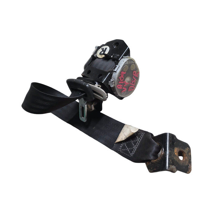 A109 VY, VZ, VX, VT HOLDEN COMMODORE WAGON - Seatbelt Passenger's Rear (BLACK) with plastic bezel trim