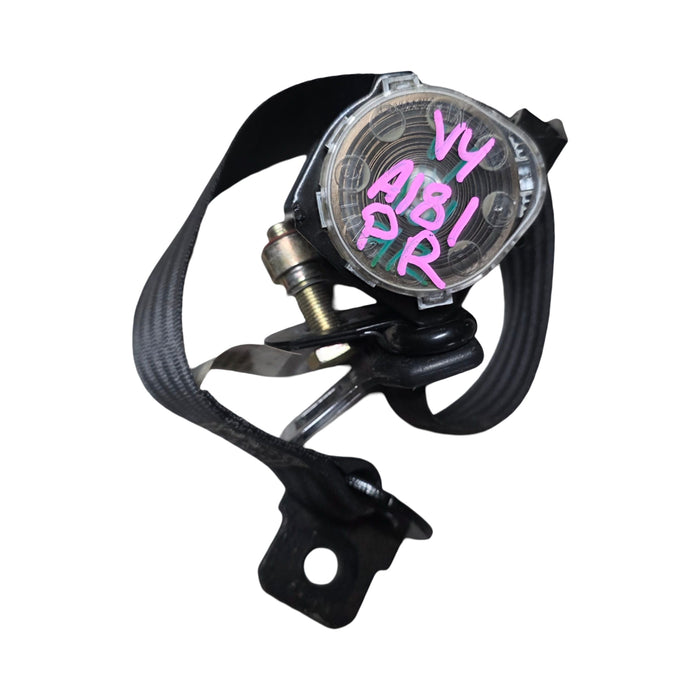 A181 - VT,VX,VY.VZ HOLDEN COMODORE WAGON- Seatbelt Drivers Rear (black)
