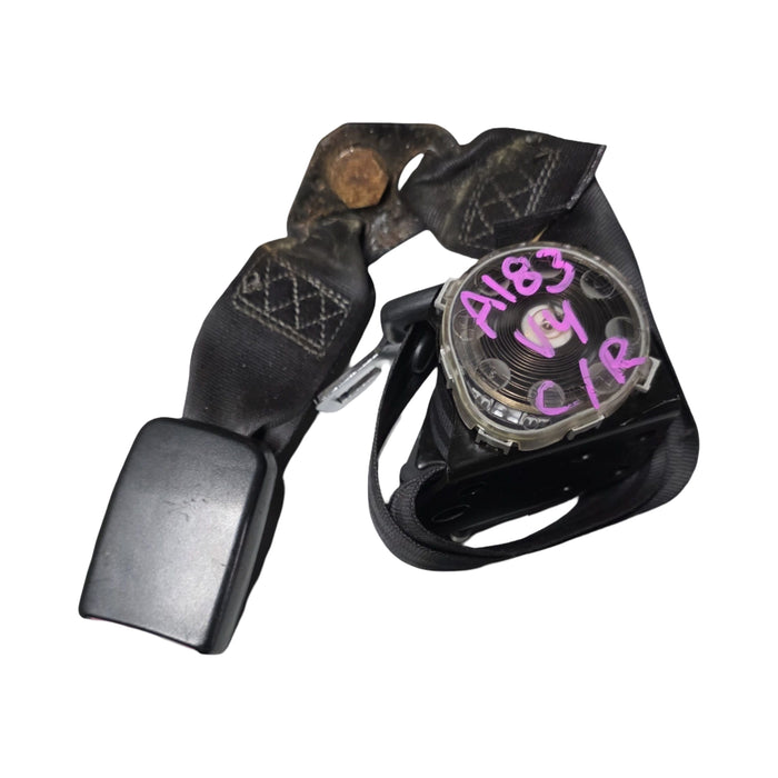 A183 - VZ, VY, VX, VT HOLDEN COMMODORE - Seatbelt (Rear Centre) Black