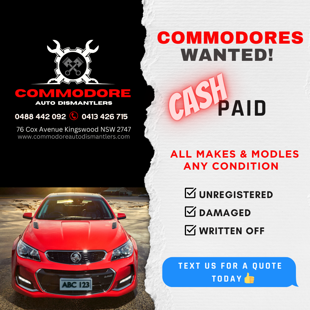 Got a Car or Parts you'd like to sell?