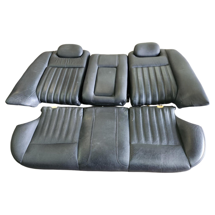 A268 - VZ HOLDEN CALAIS SEDAN - Rear Seats with head rest Piano Stitching Black