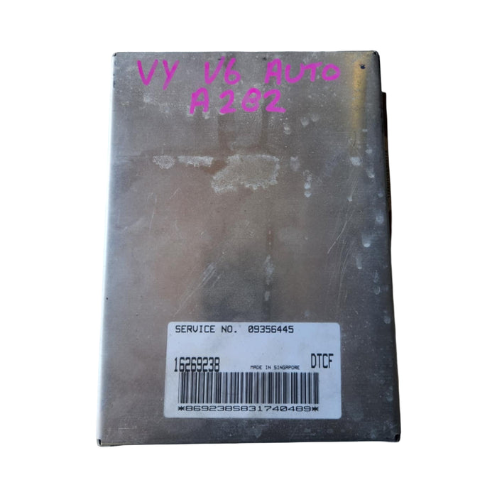 A282 - VY Holden Commodore Sedan (2003) - ECU V6 AUTO - SERVICE: #09356445