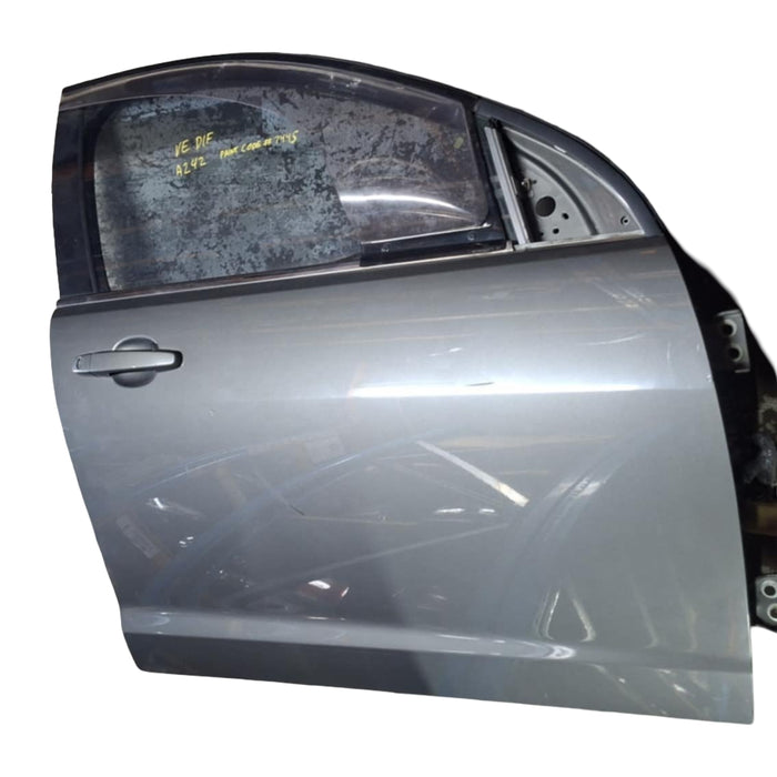A242 - VE HOLDEN COMMODORE SEDAN - Door (DRIVER'S FRONT) ALTO GREY #744S