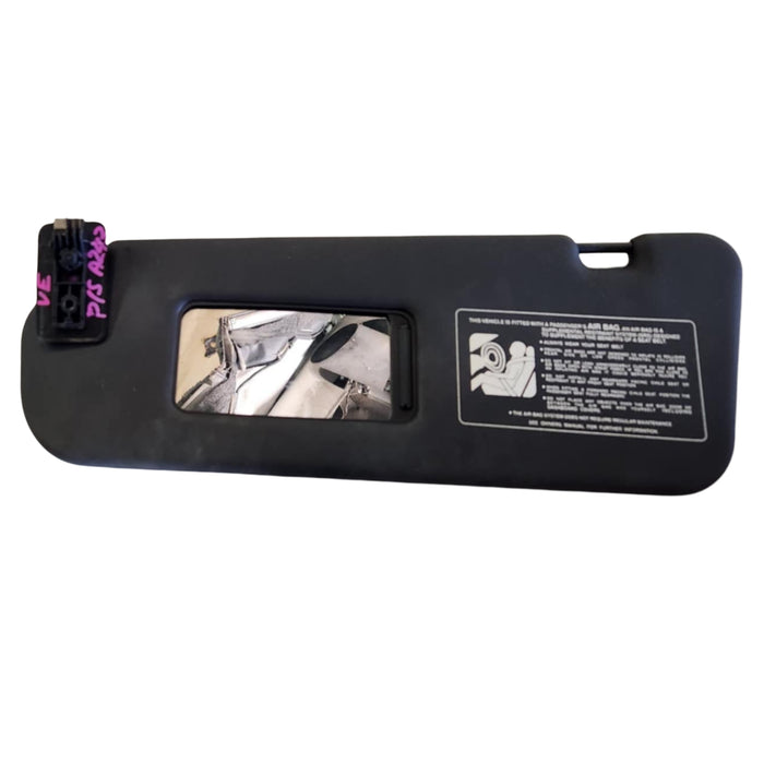 A243 - VE HOLDEN COMMODORE SV6 - Sunvisor (PASSENGER SIDE) ONYX With Vanity Mirror