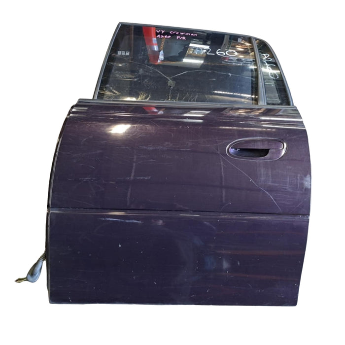 A260 - VY HOLDEN CREWMAN UTE - Door (PASSENGER'S REAR) COSMO PURPLE #970L
