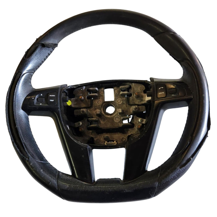 A243 - VE HOLDEN COMMODORE SEDAN - Flat Bottom Leather Steering Wheel with controls
