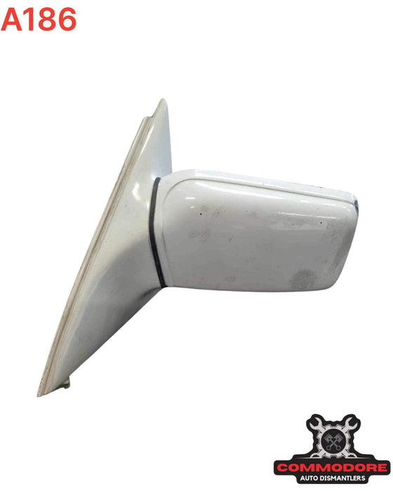 A186 - VS Holden Acclaim - SIDE MIRROR Passenger Side - ALASKAN WHITE #J064