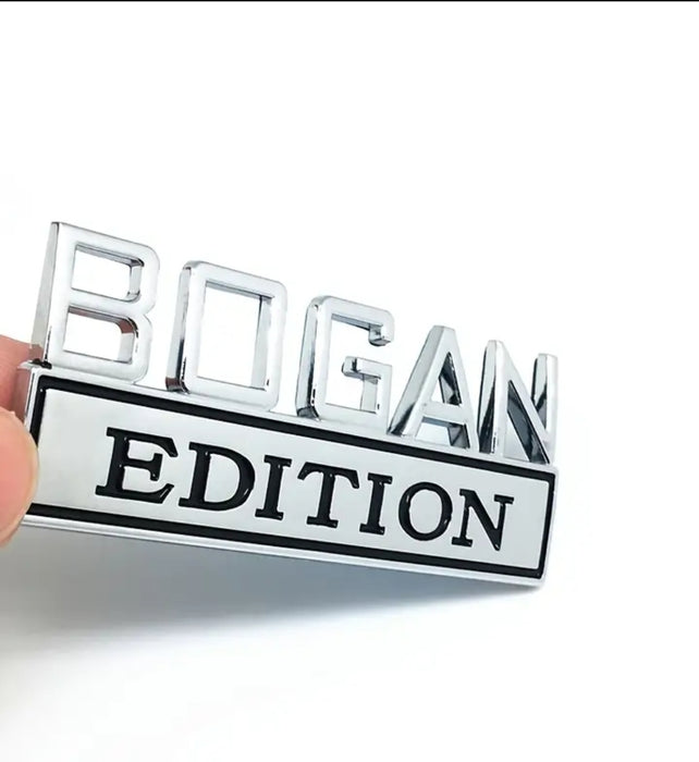 Bogan Edition Emblem / Badge 8cm x 3cm