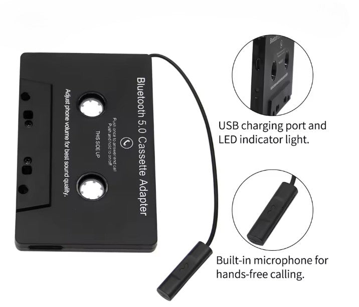 Bluetooth Cassette Adaptor