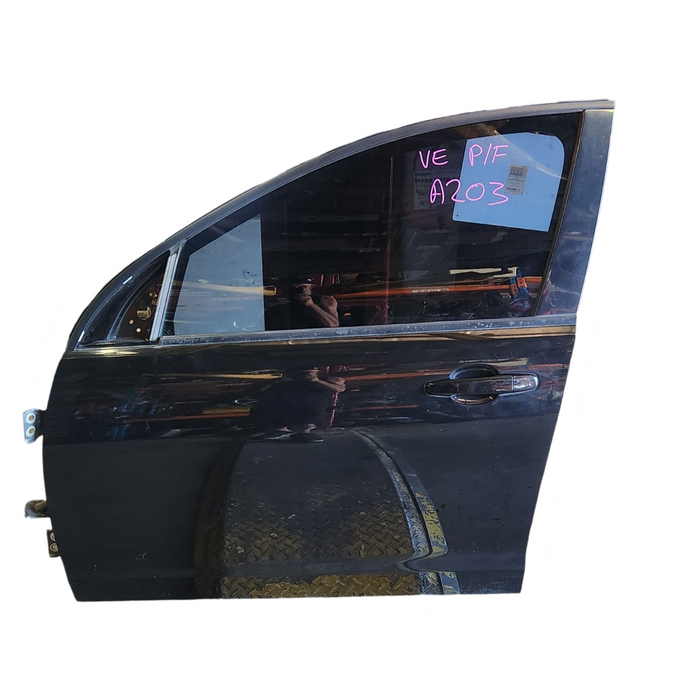 A203 - VE COMMODORE HOLDEN - DOOR PASSENGER'S FRONT - Phantom Black PAINT CODE #690F