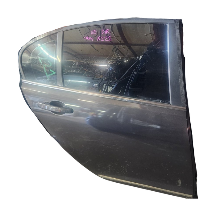 A221 - VE COMMODORE HOLDEN SEDAN - DOOR DRIVER REAR - EVOKE MICA METALLIC PAINT CODE #3547