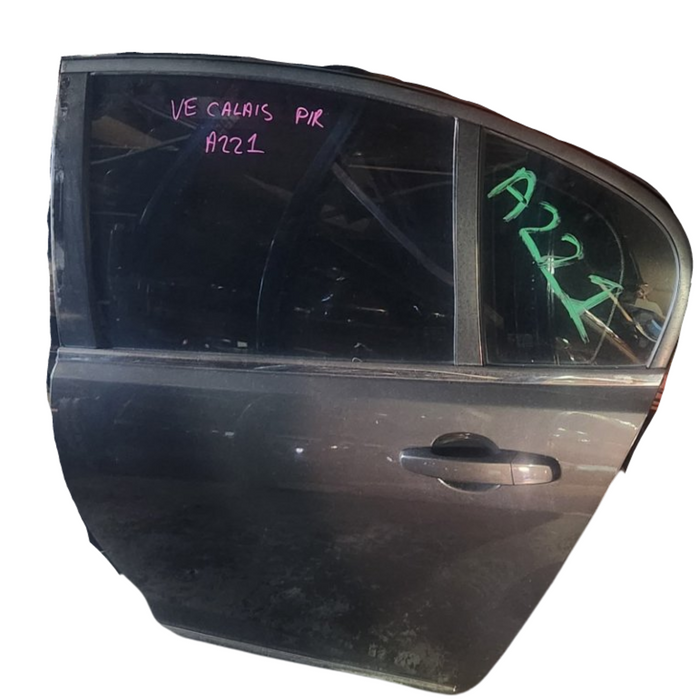 A221 - VE COMMODORE HOLDEN SEDAN - DOOR DRIVER REAR - EVOKE MICA METALLIC PAINT CODE #3547