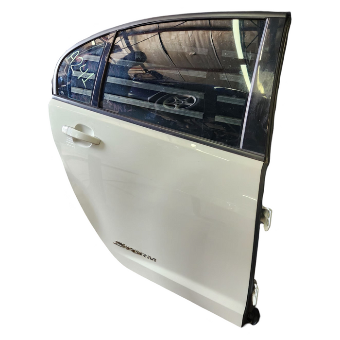 A241 - VF HOLDEN COMMODORE SV6 SEDAN - Rear Door (DRIVER) - Herron White - #679F
