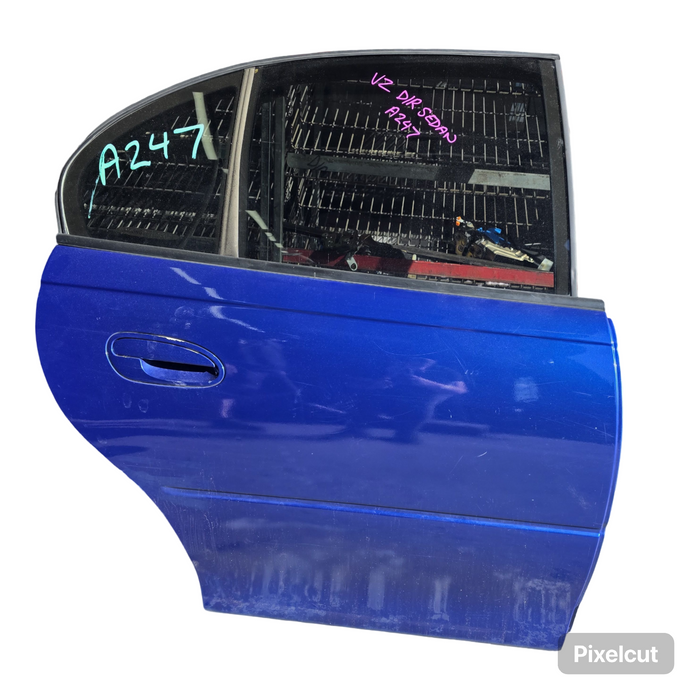 A247 - VZ SVZ SEDAN - Driver's Rear Door - PAINT CODE IMPULSE BLUE #987K