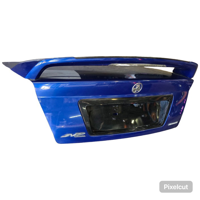 A247 - VZ HOLDEN COMMODORE SVZ SEDAN - Bootlid - IMPULSE BLUE #987K