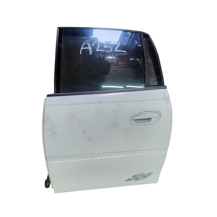 A252 - VY SS Crewman - Passenger's Rear Door - PAINT CODE HERRON WHITE 679F